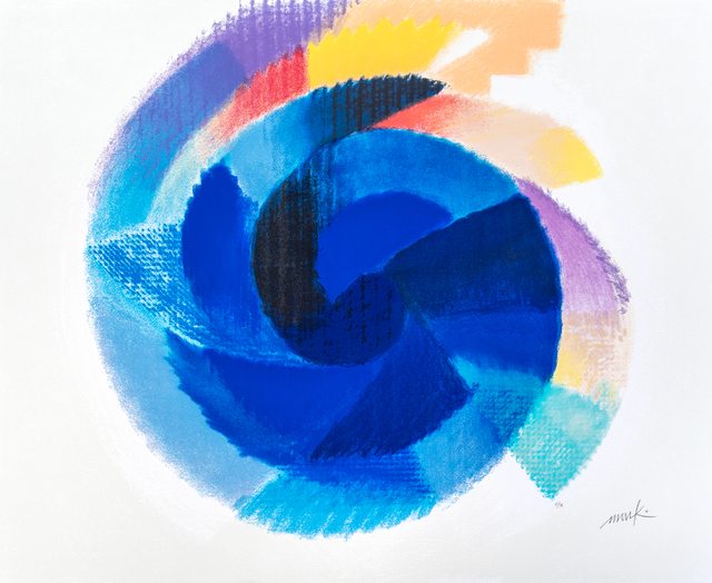Heinz Mack: Blaue Rotation, 